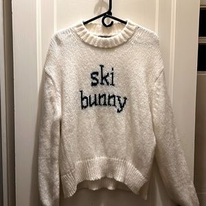 Wooden Ships Ski Bunny Sweater NWT
